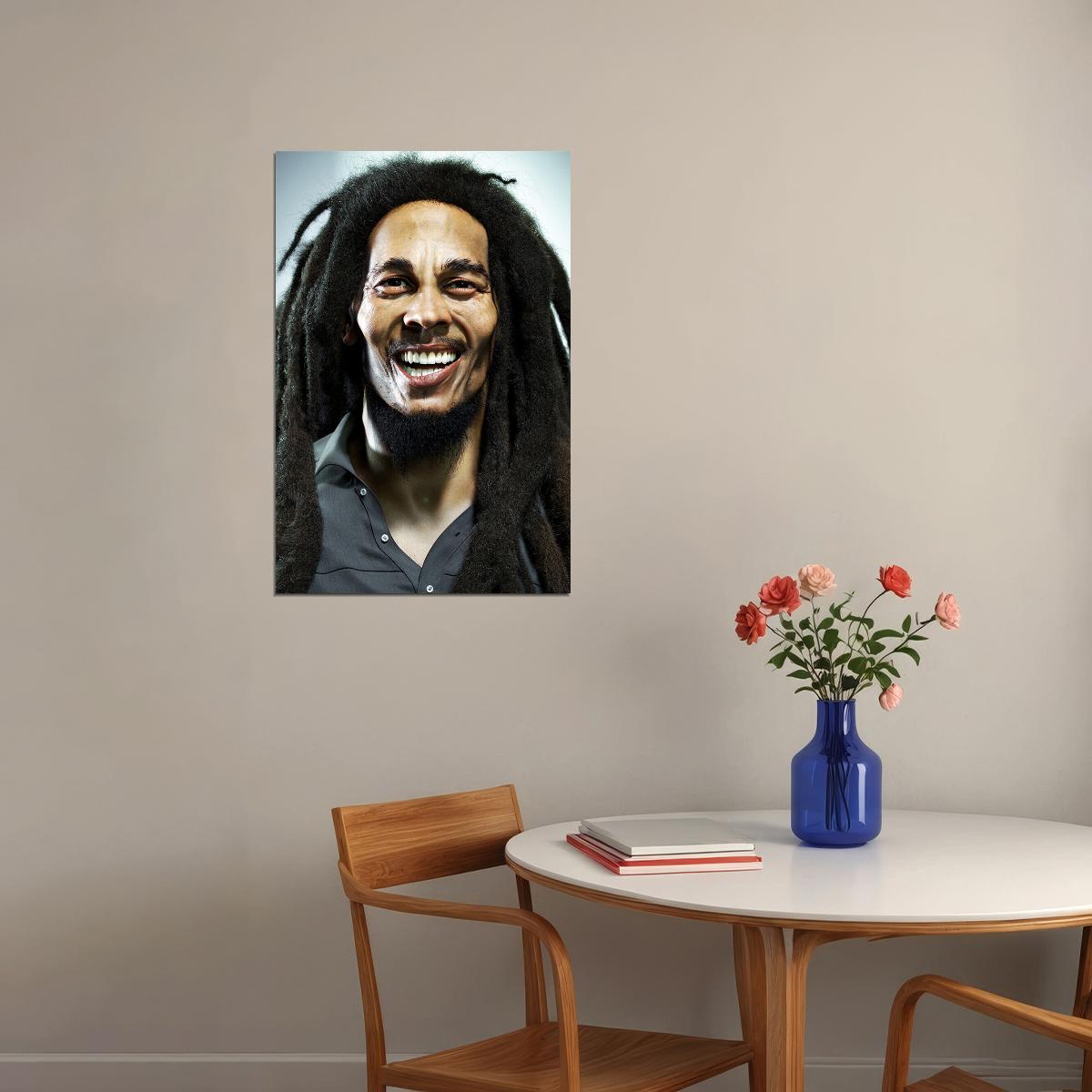 Reggae Star Bob Marley Music Songwriter Guitarist Poster Wall Art Print Home Wall Decor - xonomax
