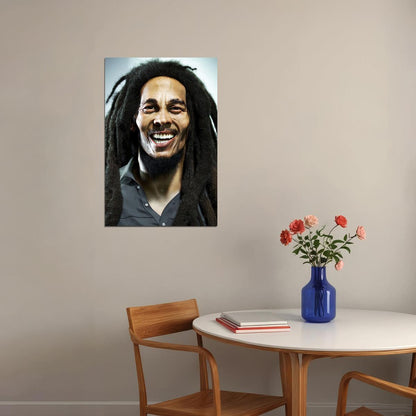 Reggae Star Bob Marley Music Songwriter Guitarist Poster Wall Art Print Home Wall Decor - xonomax