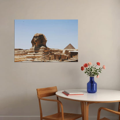 Egypt Great Sphynx Of Giza Poster Wall Art Print Home Wall Decor - xonomax