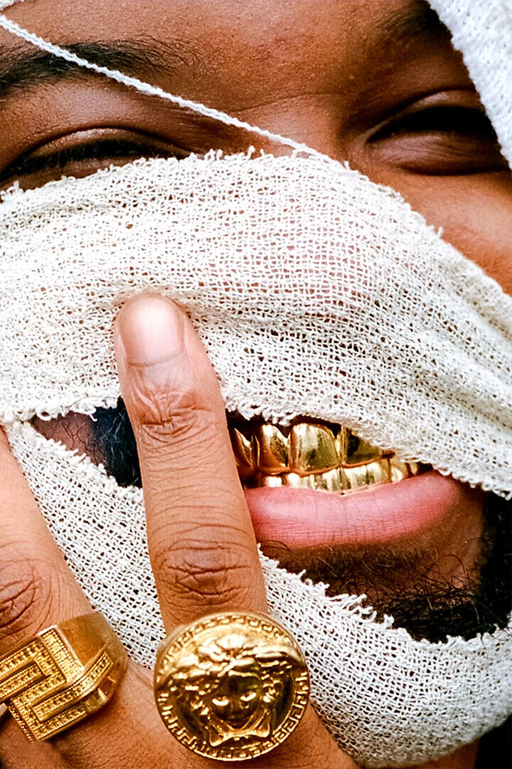 Genesis Owusu Smiling With No Teeth Music Album Poster Wall Art Print Home Wall Decor - xonomax