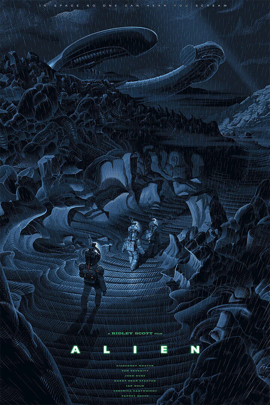 Alien Movie Action Adventure Poster Wall Art Print Home Wall Decor - xonomax