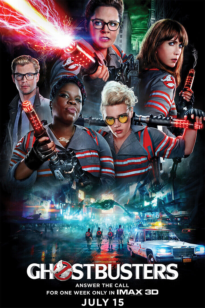 Ghostbusters 2016 Movie Comedy Fantasy Poster Wall Art Print Home Wall Decor - xonomax
