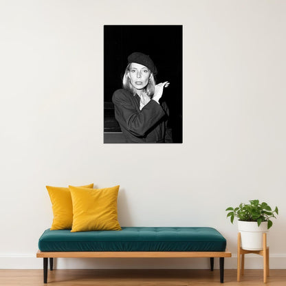 Joni Mitchell Songwriter Singer Poster Wall Art Print Home Wall Decor