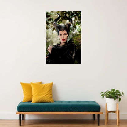 Maleficent Angelina Jolie Movie Fantastic Poster Wall Art Print Home Wall Decor - xonomax