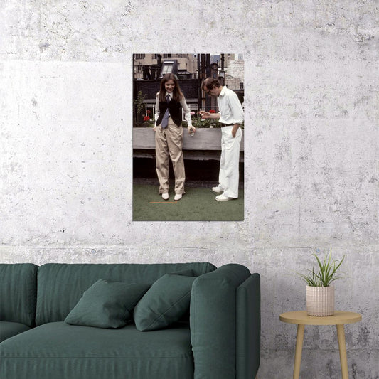 Diane Keaton And Woody Allen In Annie Hall Poster Wall Art Print Home Wall Decor - xonomax