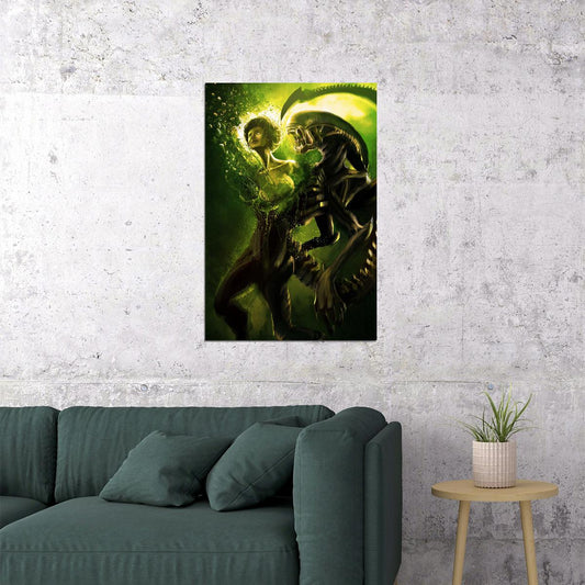 Alien Xenomorph Classic Movie Adventure Poster Wall Art Print Home Wall Decor - xonomax