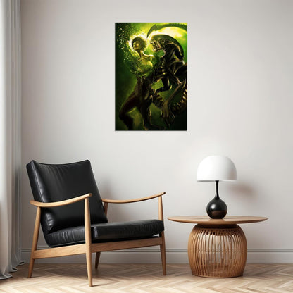 Alien Xenomorph Classic Movie Adventure Poster Wall Art Print Home Wall Decor - xonomax
