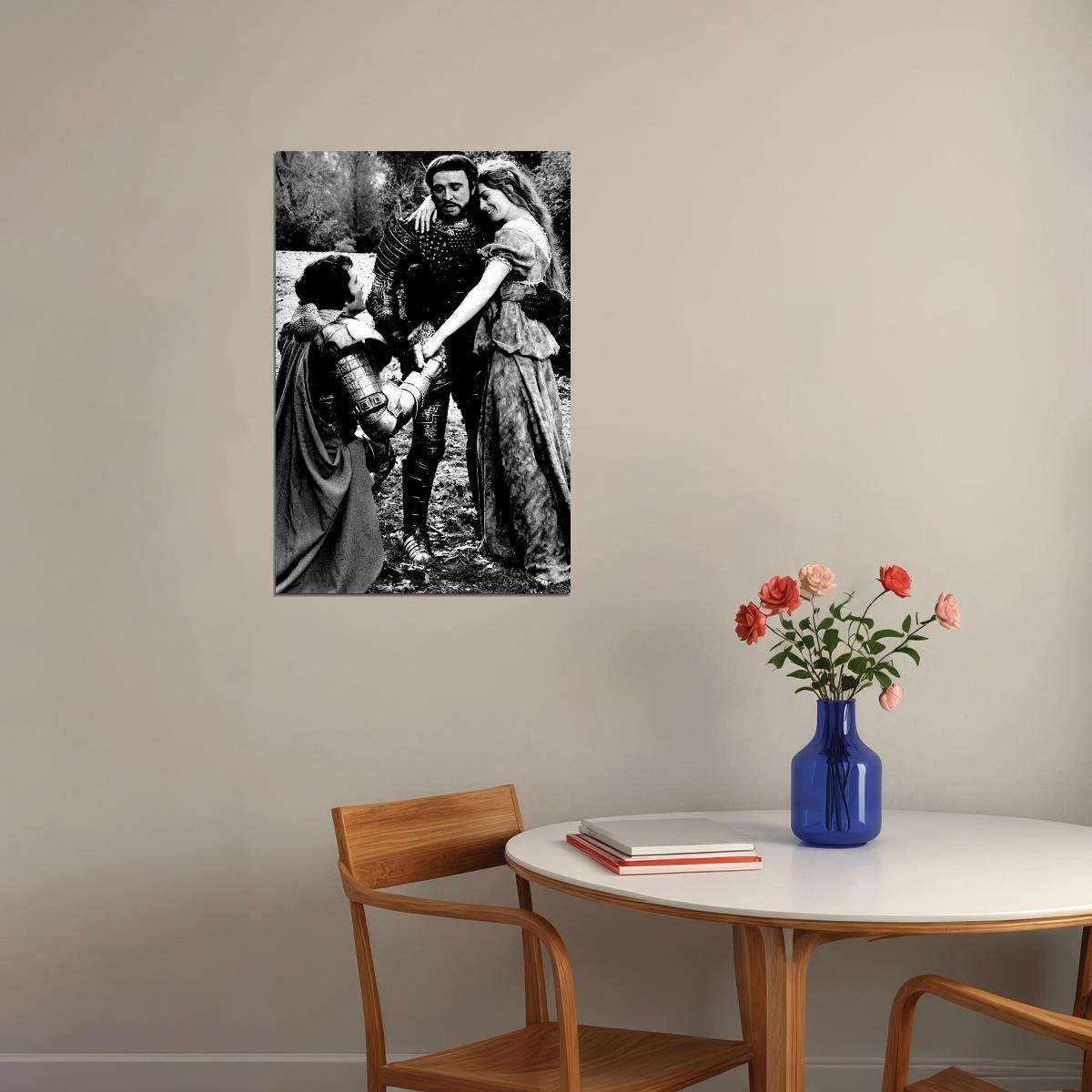 Actors Richard Harris Vanessa Redgrave Starring In Camelot Poster Wall Art Print Home Wall Decor - xonomax