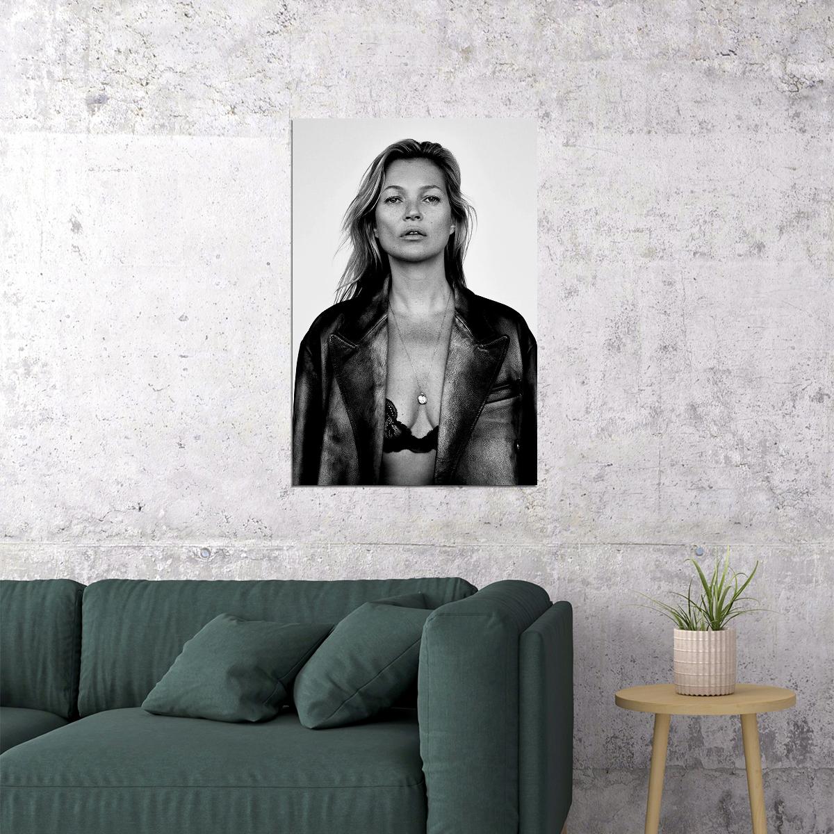 Kate Moss Summer Fashion Model Poster Wall Art Print Home Wall Decor - xonomax