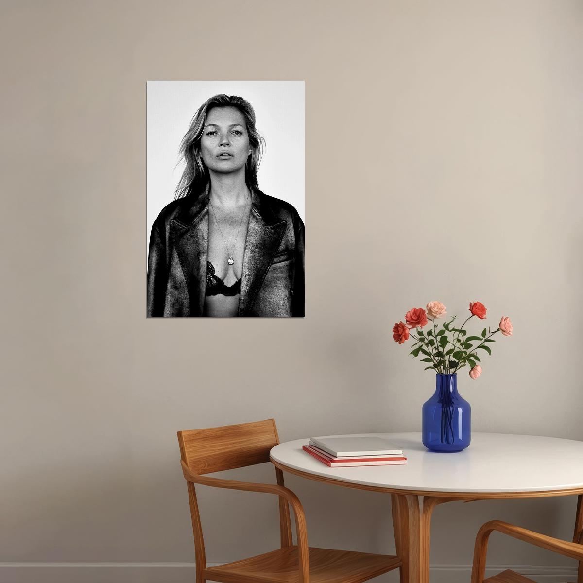 Kate Moss Summer Fashion Model Poster Wall Art Print Home Wall Decor - xonomax