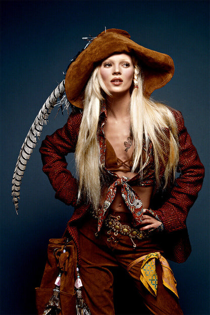 Kate Moss Artist Supermodel Fashion Poster Wall Art Print Home Wall Decor - xonomax