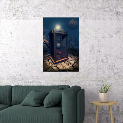 Dr Who Space Tardis Movie Science Fiction Comedy Poster Wall Art Print Home Wall Decor - xonomax