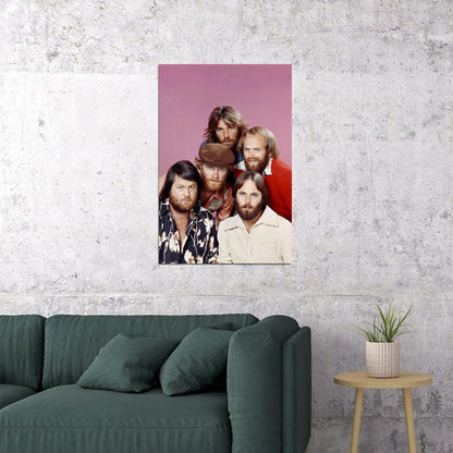 The Beach Boys Rock Musicians Poster Wall Art Print Home Wall Decor - xonomax