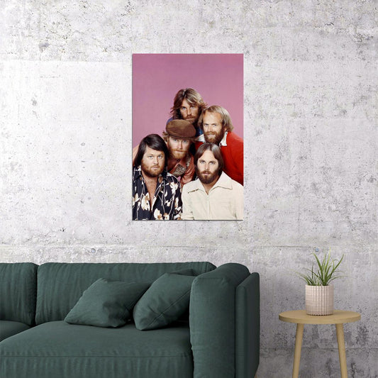 The Beach Boys Rock Musicians Poster Wall Art Print Home Wall Decor - xonomax