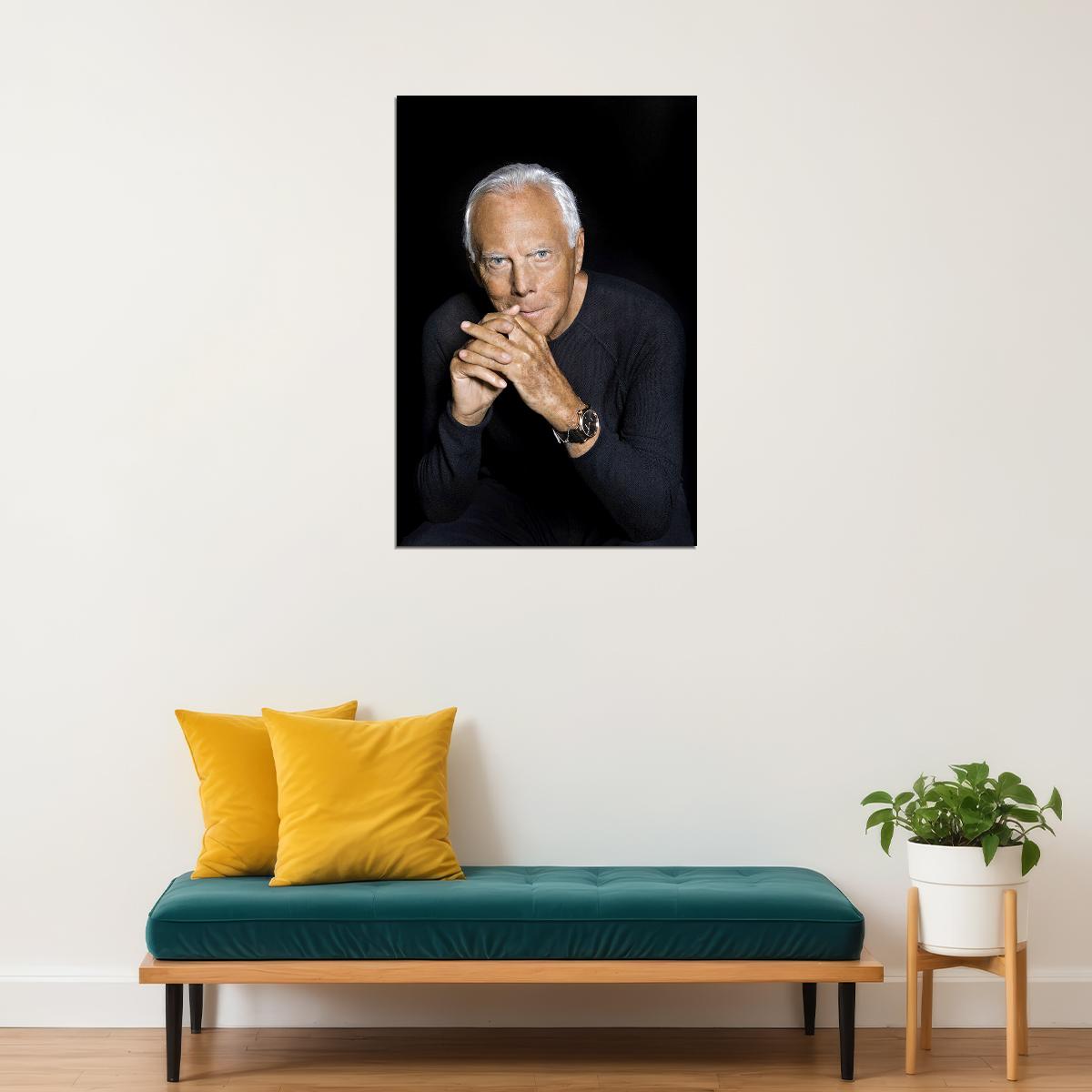 Giorgio Armani Fashion Perfume Photo Poster Wall Art Print Home Wall Decor - xonomax