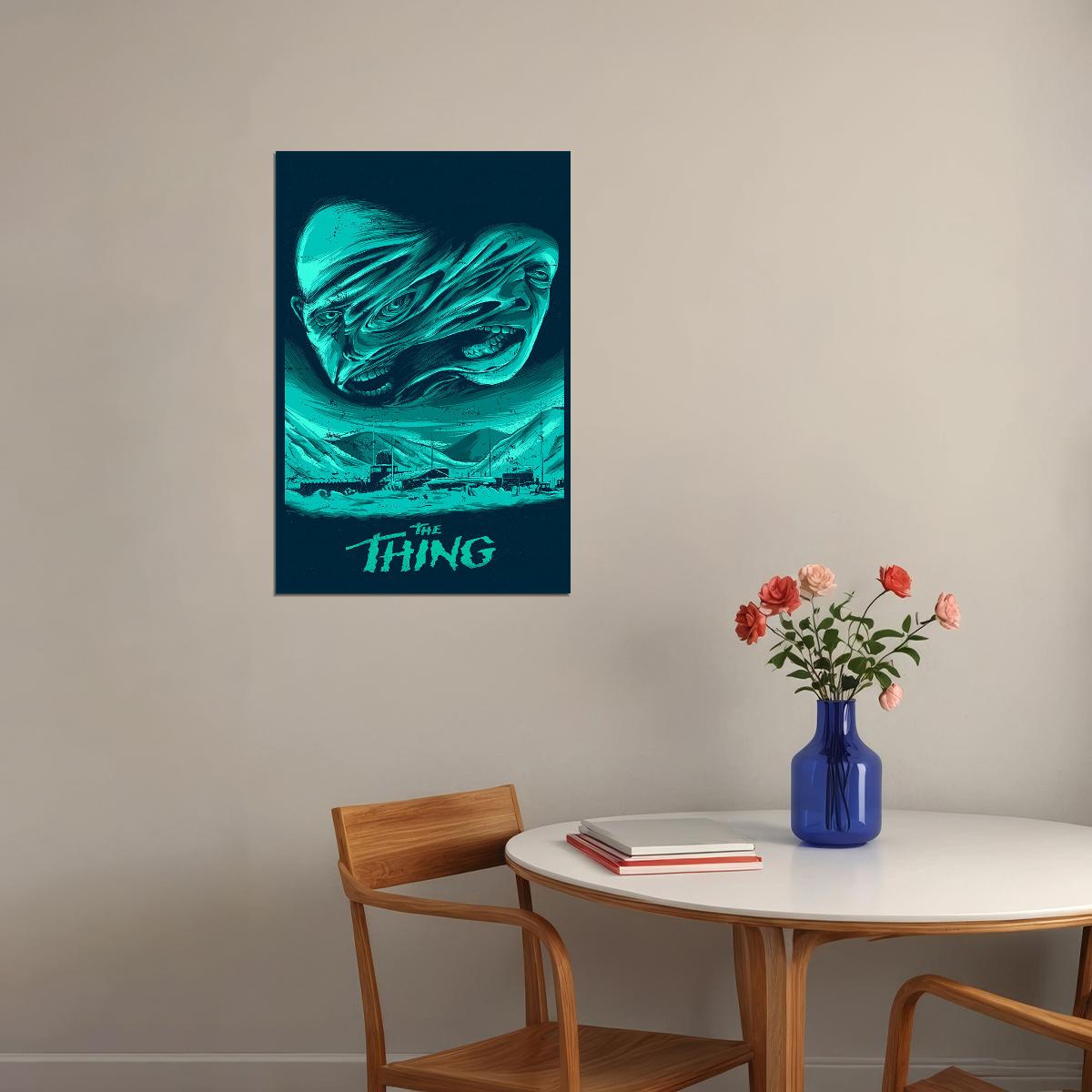 The Thing Classic Horror Movie Poster Wall Art Print Home Wall Decor - xonomax