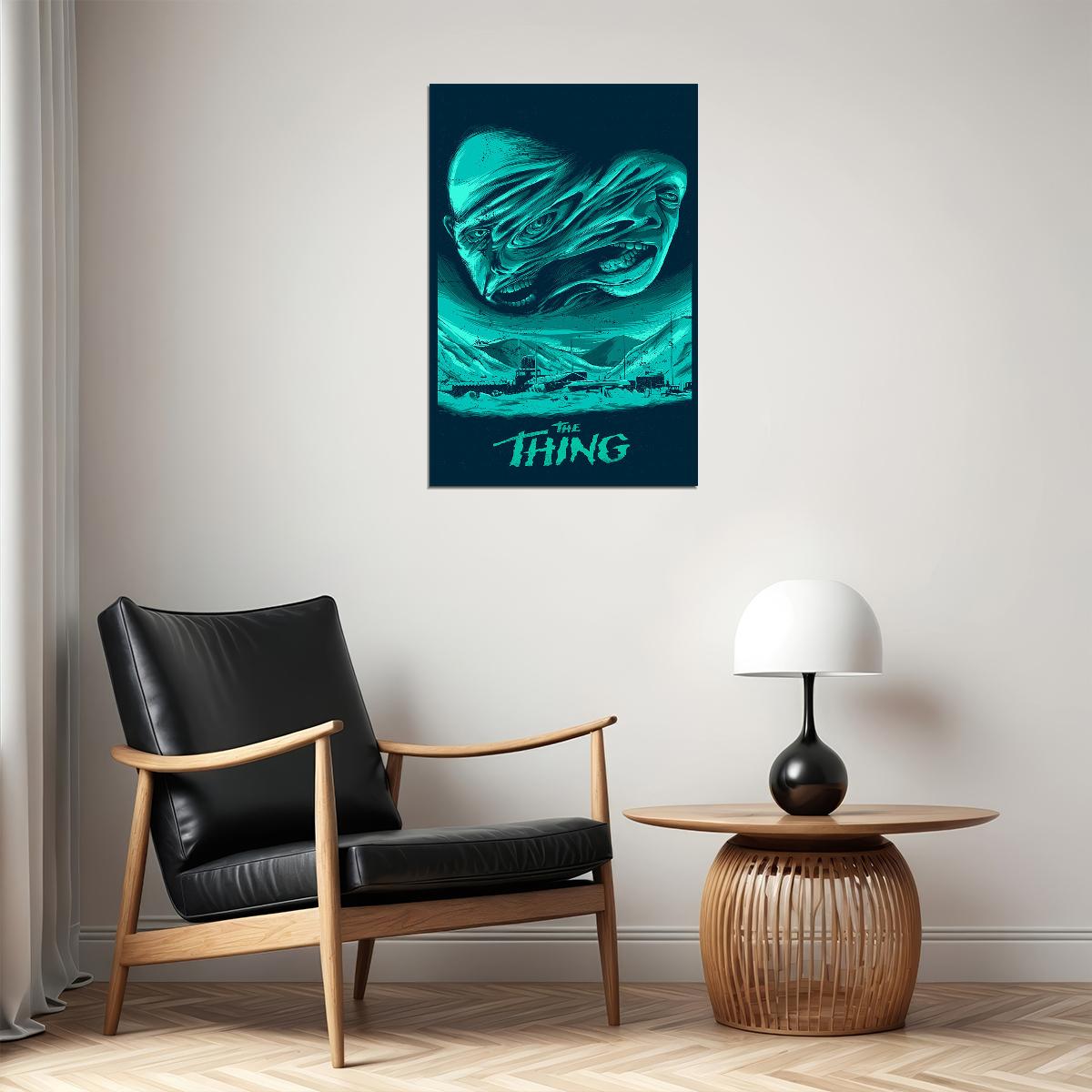 The Thing Classic Horror Movie Poster Wall Art Print Home Wall Decor - xonomax