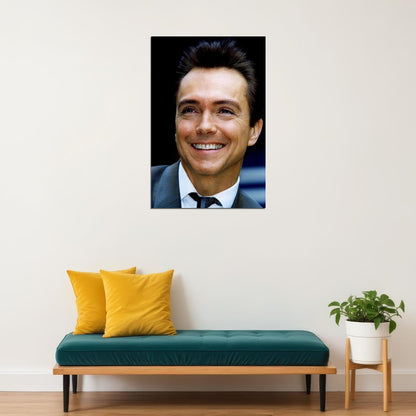 Actor David Cassidy Smiling American Singer Poster Wall Art Print Home Wall Decor - xonomax