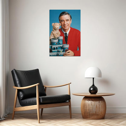 Mister Rogers Entertaining Children Poster Wall Art Print Home Wall Decor - xonomax