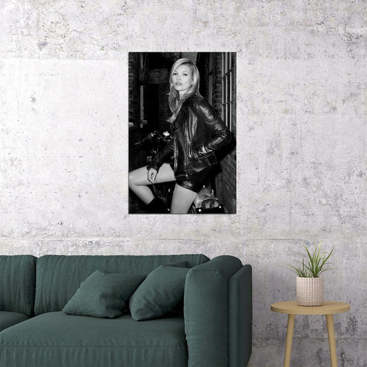 Kate Moss Matchless Campaign Poster Wall Art Print Home Wall Decor - xonomax