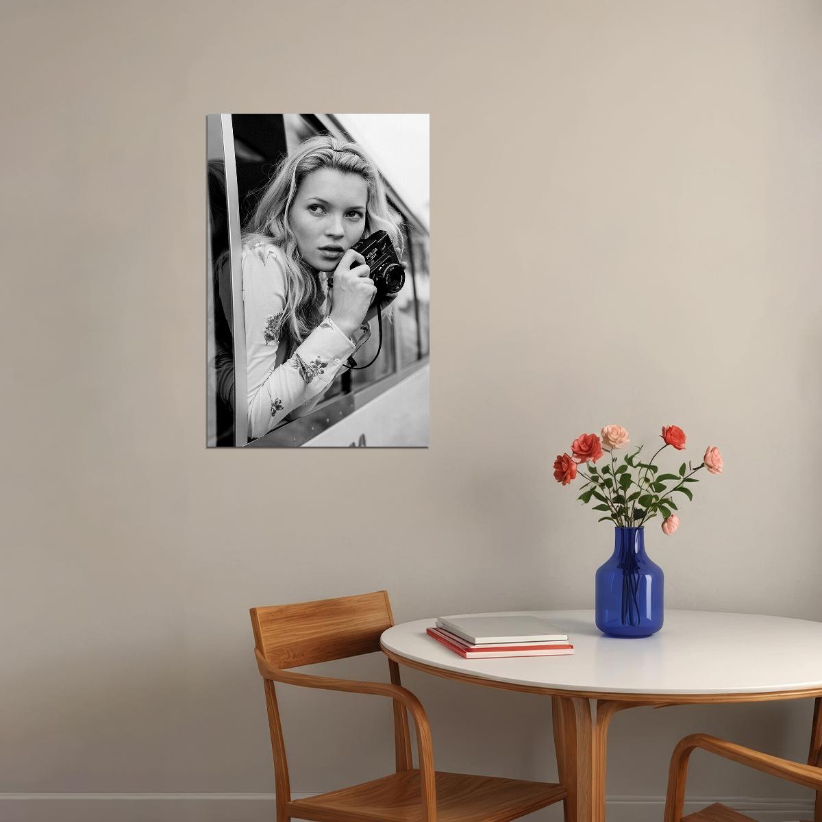 Kate Moss British Supermodel Poster Wall Art Print Home Wall Decor - xonomax