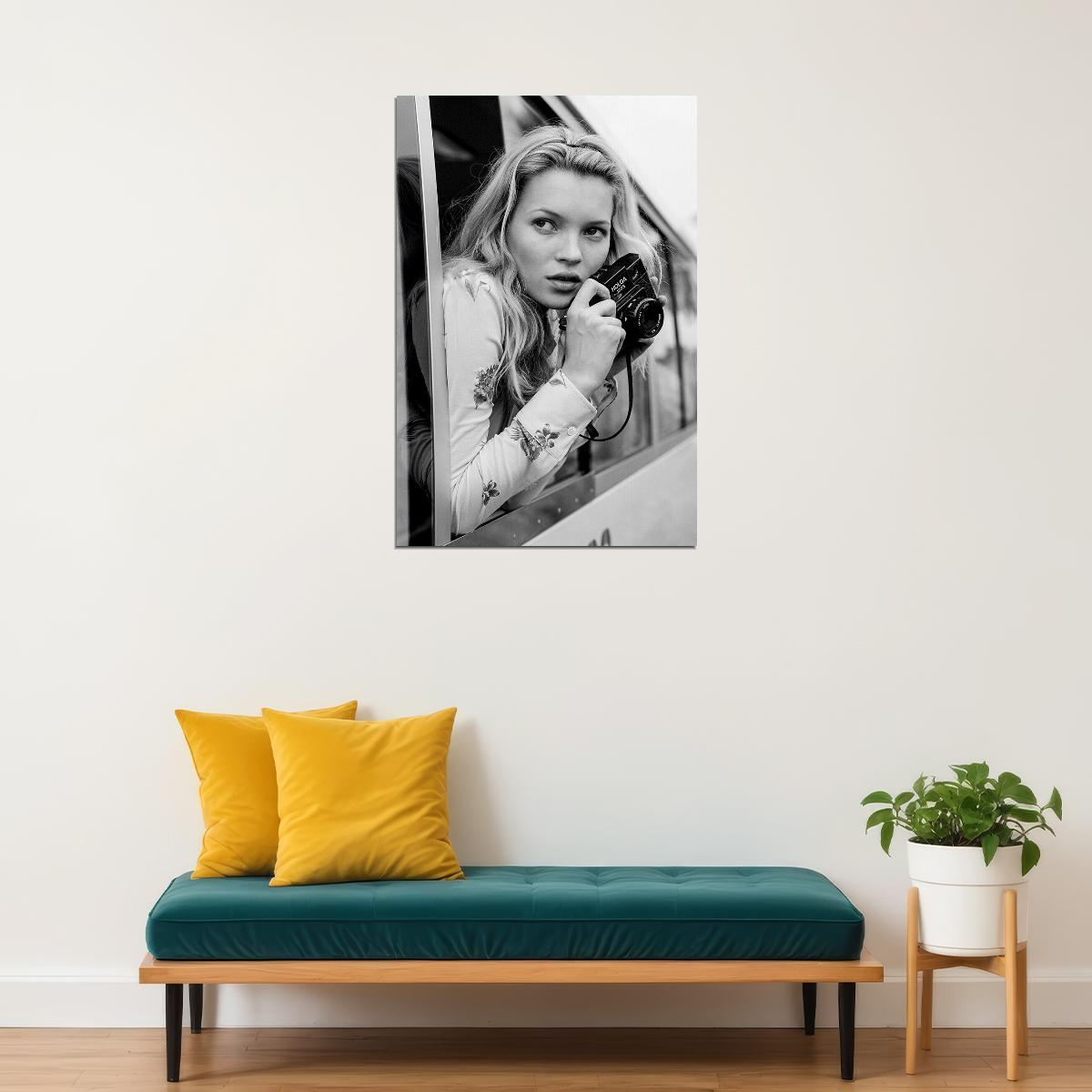 Kate Moss British Supermodel Poster Wall Art Print Home Wall Decor - xonomax