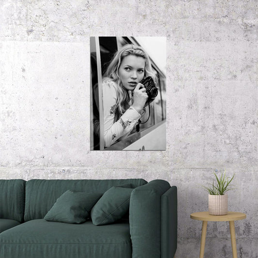 Kate Moss British Supermodel Poster Wall Art Print Home Wall Decor - xonomax