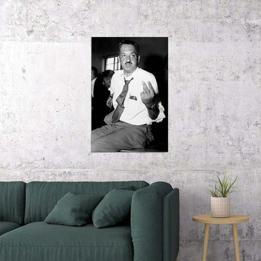 Thurgood Marshall At Naacp Meeting Poster Wall Art Print Home Wall Decor - xonomax