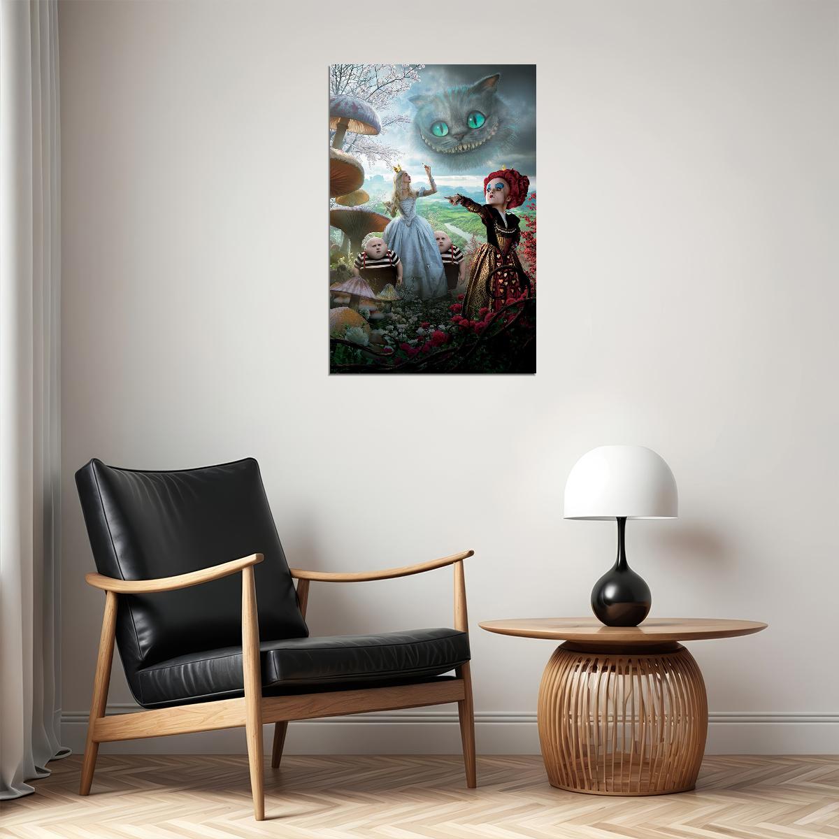 Alice In Wonderland Movie Fantasy Poster Wall Art Print Home Wall Decor - xonomax