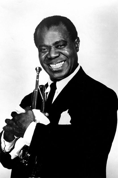 Louis Armstrong Concert Poster Wall Art Print Home Wall Decor - xonomax