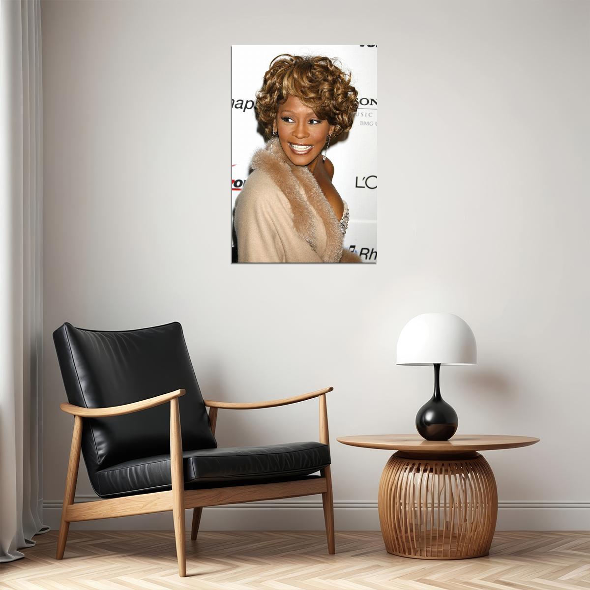 Whitney Houston Singer Musician Artist Poster Wall Art Print Home Wall Decor - xonomax