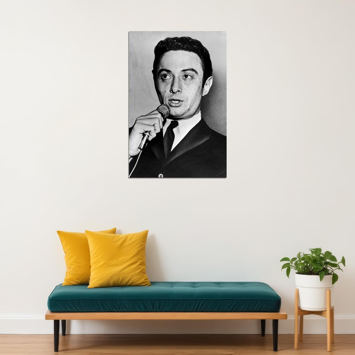 Lenny Bruce Black Humorist Comedian Poster Wall Art Print Home Wall Decor