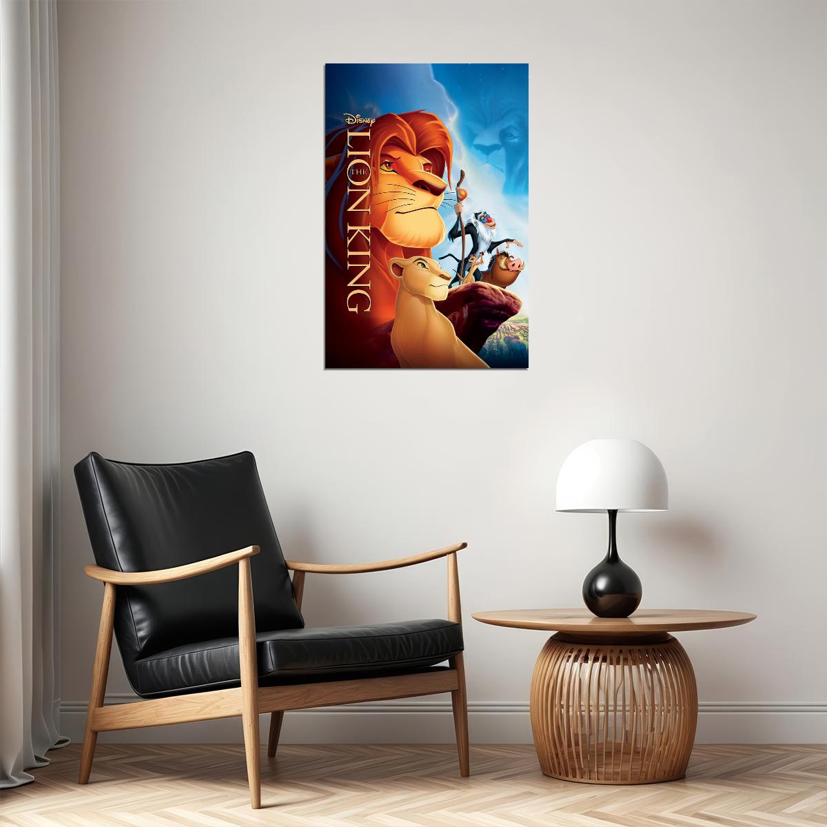 Lion King Movie Animation Drama Poster Wall Art Print Home Wall Decor - xonomax