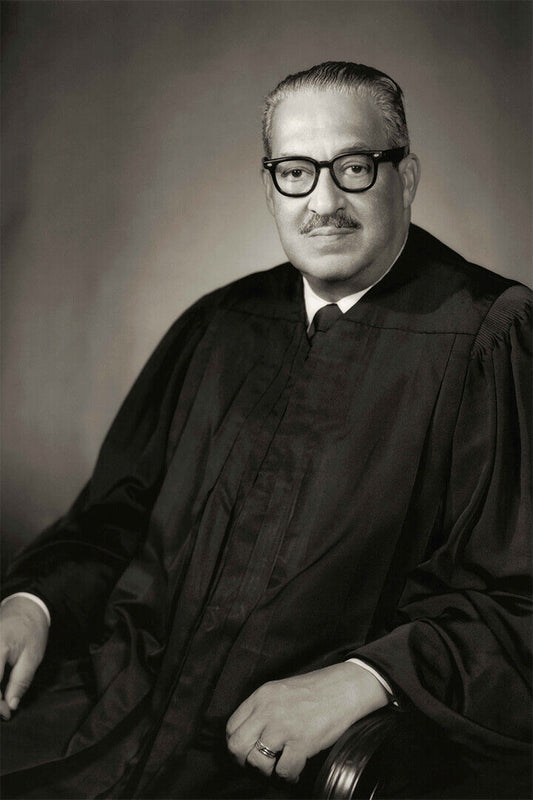 Supreme Court Justice Thurgood Marshall Poster Wall Art Print Home Wall Decor - xonomax