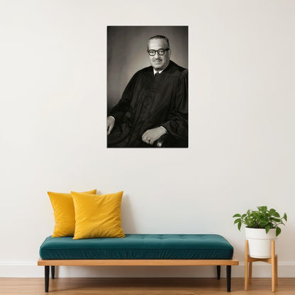Supreme Court Justice Thurgood Marshall Poster Wall Art Print Home Wall Decor - xonomax