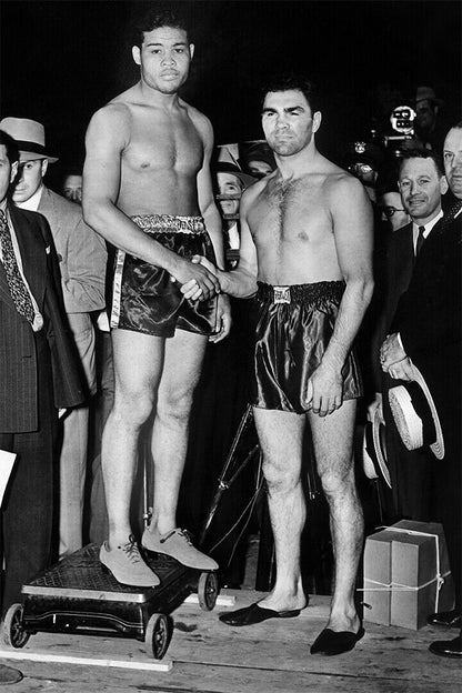 Max Schmeling And Joe Louis Talk Sport Poster Wall Art Print Home Wall Decor - xonomax