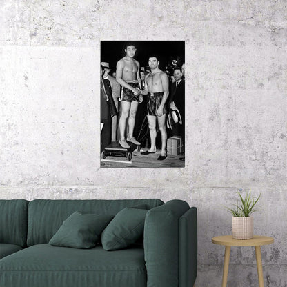 Max Schmeling And Joe Louis Talk Sport Poster Wall Art Print Home Wall Decor - xonomax