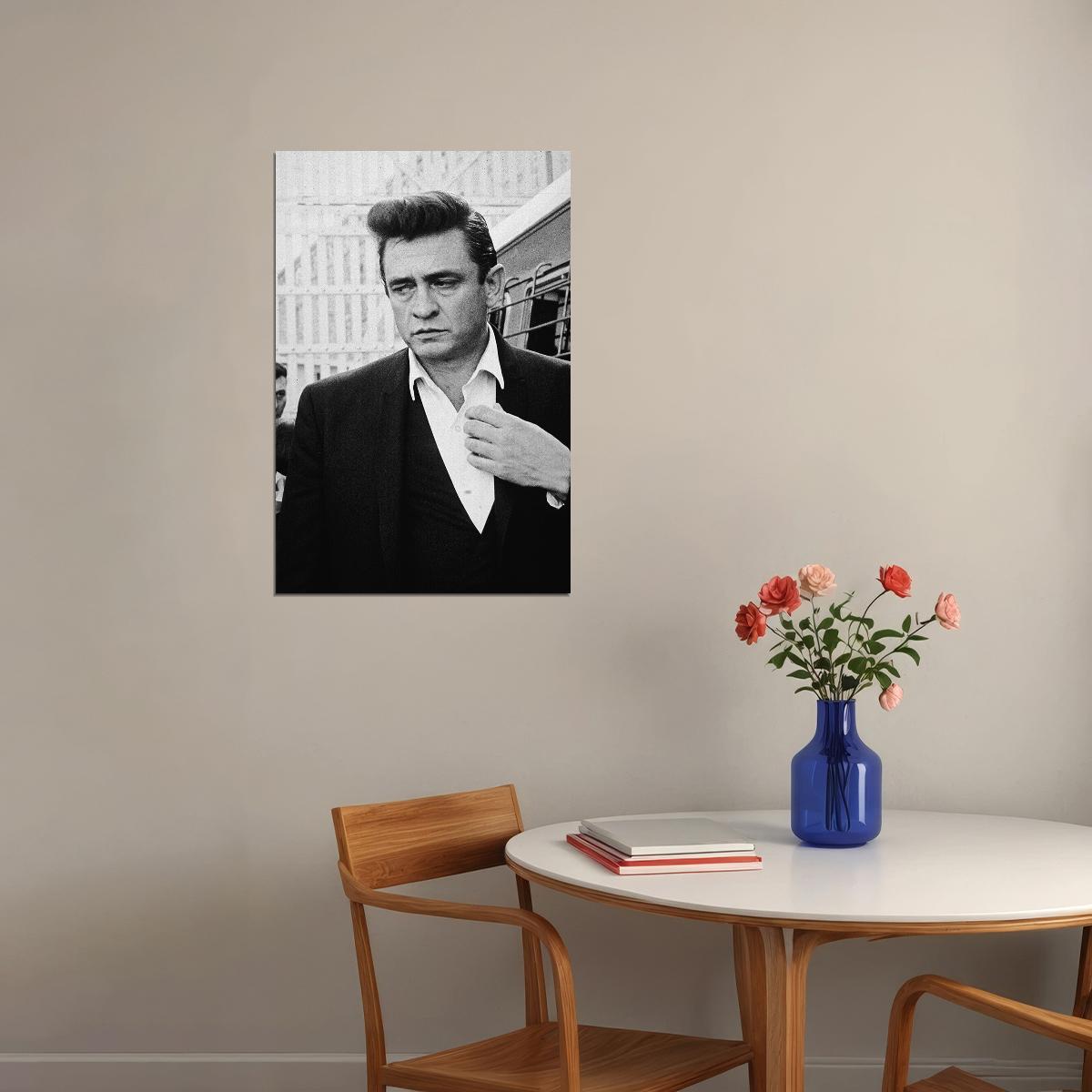 Johnny Cash In Walk The Line Movie Drama Poster Wall Art Print Home Wall Decor