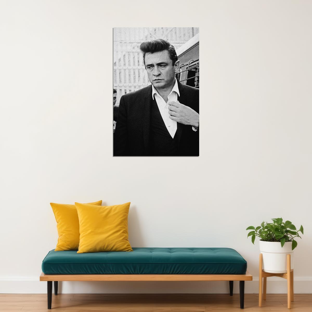 Johnny Cash In Walk The Line Movie Drama Poster Wall Art Print Home Wall Decor