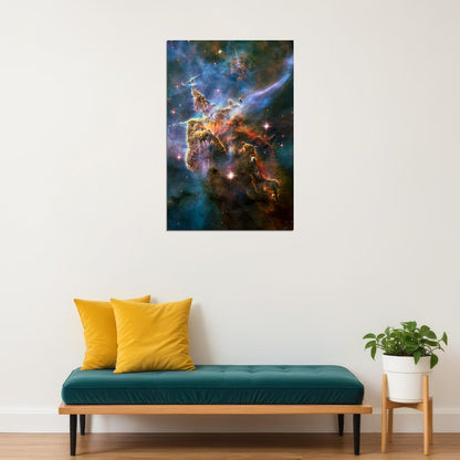 Carina Space Nebula Sidereal Ensemble Poster Wall Art Print Home Wall Decor - xonomax