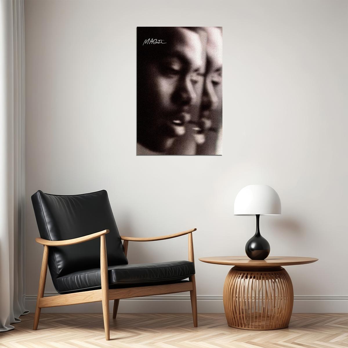 Nas Magic Music Album Rapper Musician Singer Poster Wall Art Print Home Wall Decor - xonomax