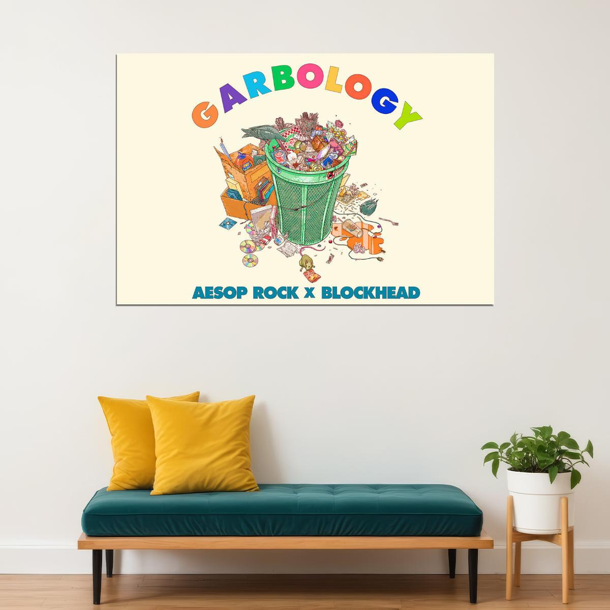 Aesop Rock Garbology Music Album Rapper Producer Poster Wall Art Print Home Wall Decor