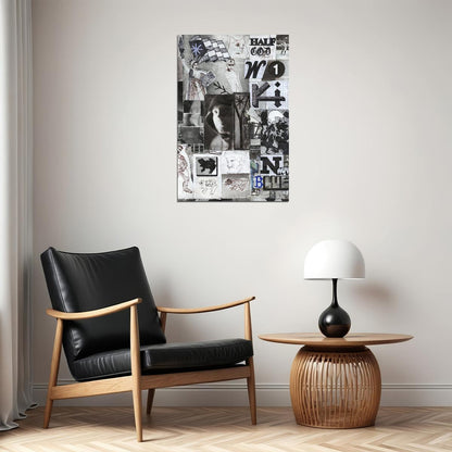 Wiki Half God Music Album Record Producer Poster Wall Art Print Home Wall Decor - xonomax