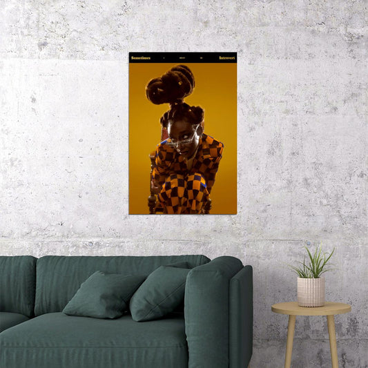 Little Simz Sometimes I Might Be Introvert Album Poster Wall Art Print Home Wall Decor - xonomax