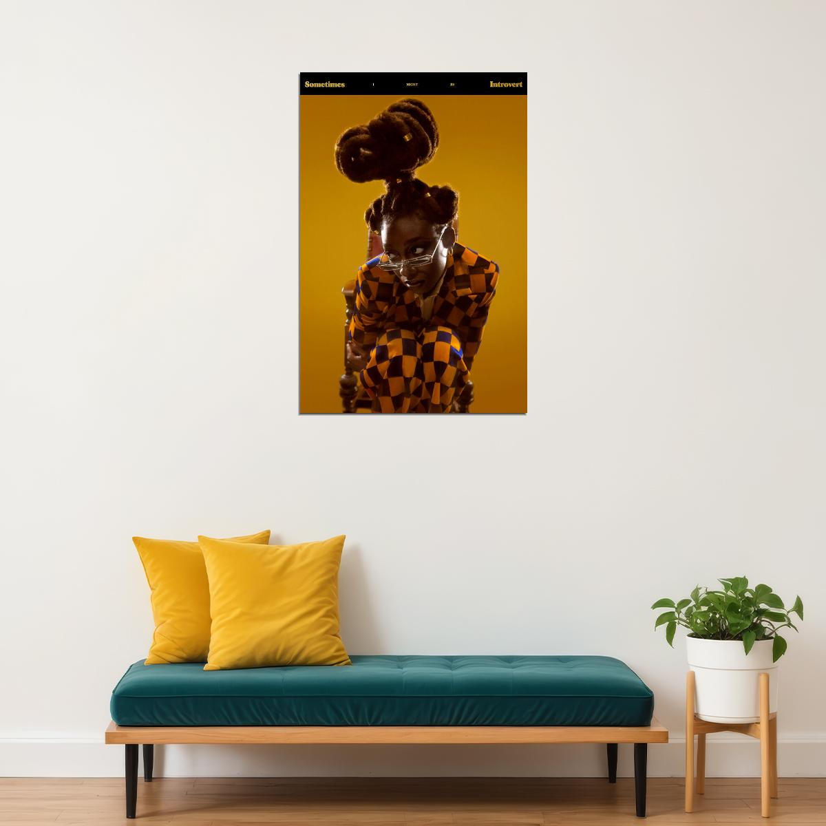 Little Simz Sometimes I Might Be Introvert Album Poster Wall Art Print Home Wall Decor - xonomax