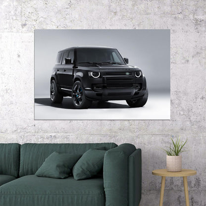 Land Rover Defender 110 V8 Bond Edition Poster Wall Art Print Home Wall Decor