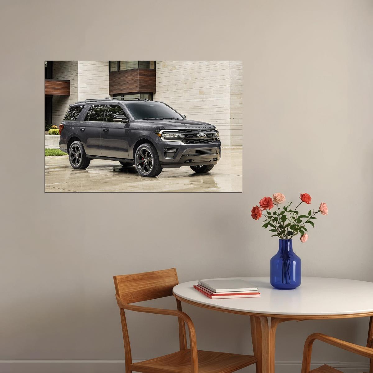 Ford Expedition Stealth Edition Performance Package Poster Wall Art Print Home Wall Decor