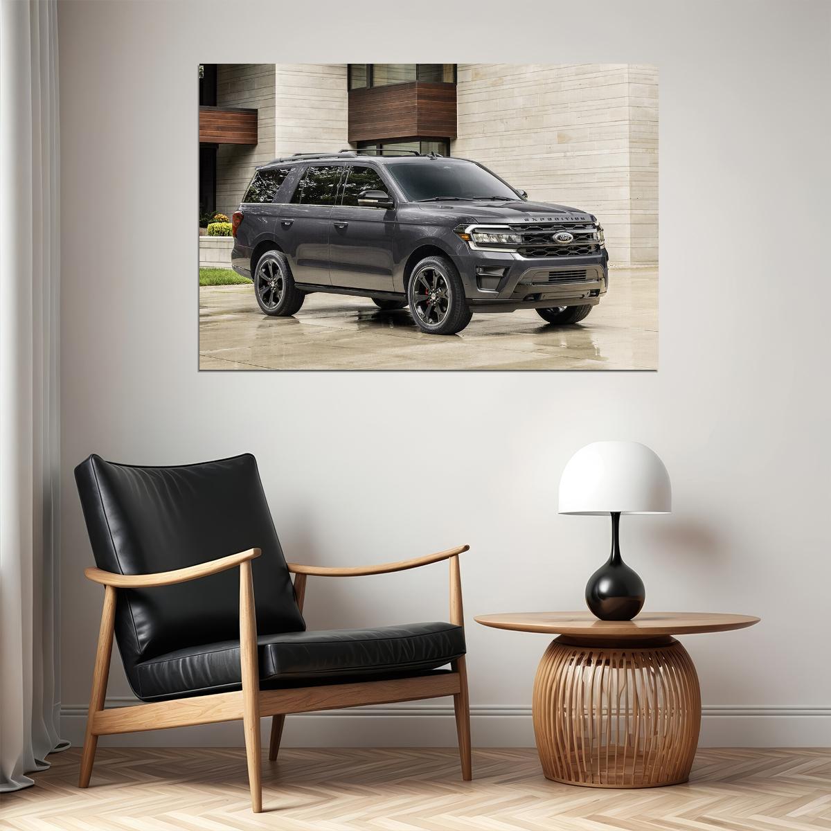 Ford Expedition Stealth Edition Performance Package Poster Wall Art Print Home Wall Decor