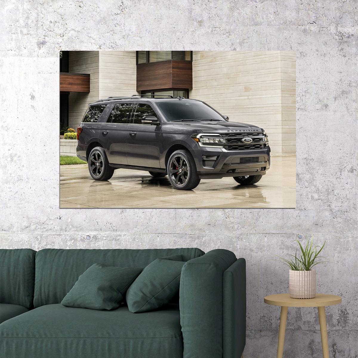 Ford Expedition Stealth Edition Performance Package Poster Wall Art Print Home Wall Decor