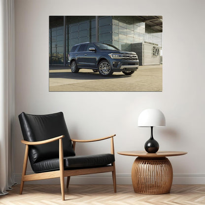 Ford Expedition Passenger Cargo Vehicle Poster Wall Art Print Home Wall Decor